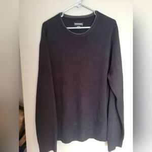 Black Crewneck Sweater, Size XL